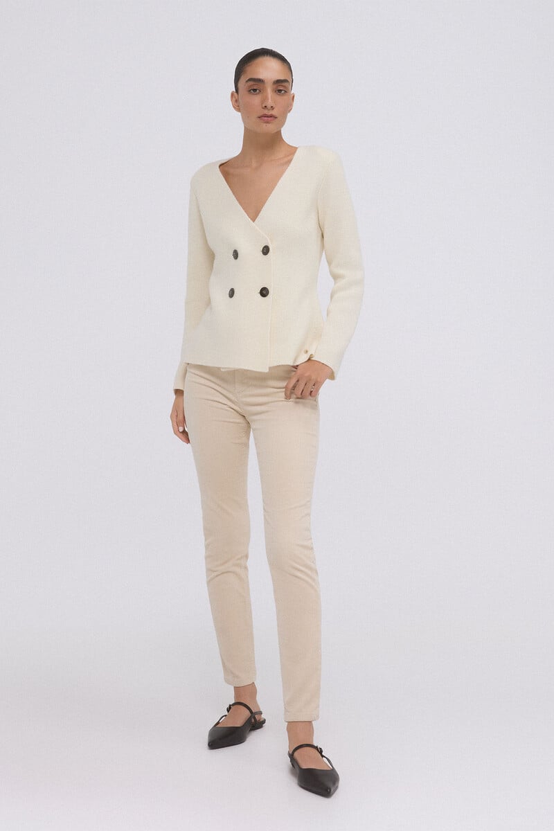 Cortefiel Pantalón push up pana Gran oferta