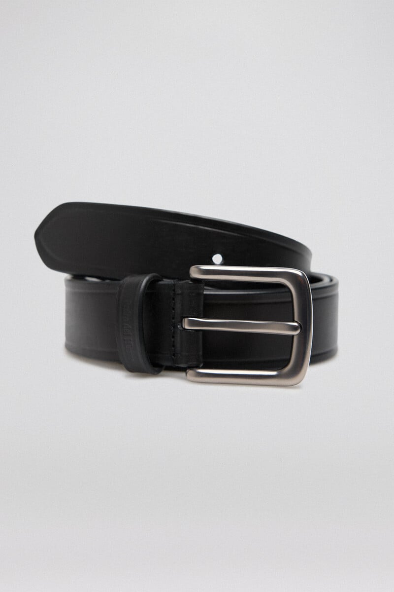 Cortefiel Cinturon liso piel Mejor oferta