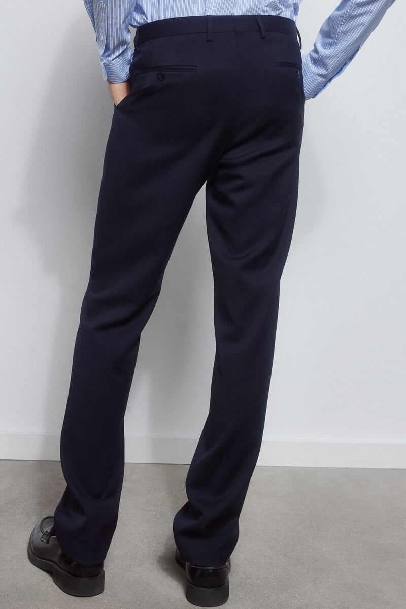 Cortefiel Pantalón liso bi-stretch tailored Rebajas online