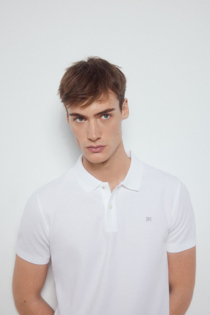 Cortefiel Polo básico slim Oferta especial