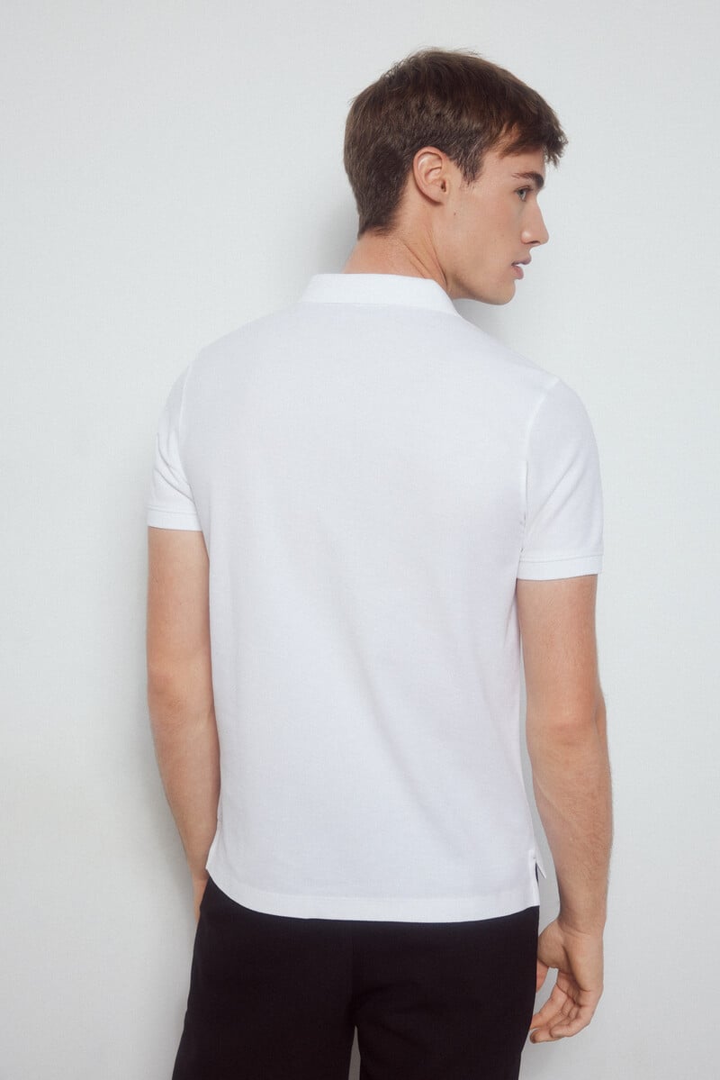 Cortefiel Polo básico slim Oferta especial
