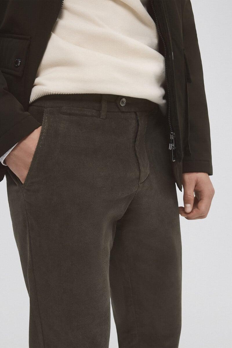 Cortefiel Pantalón chino premium flex regular fit ÚLTIMAS EDICIONES