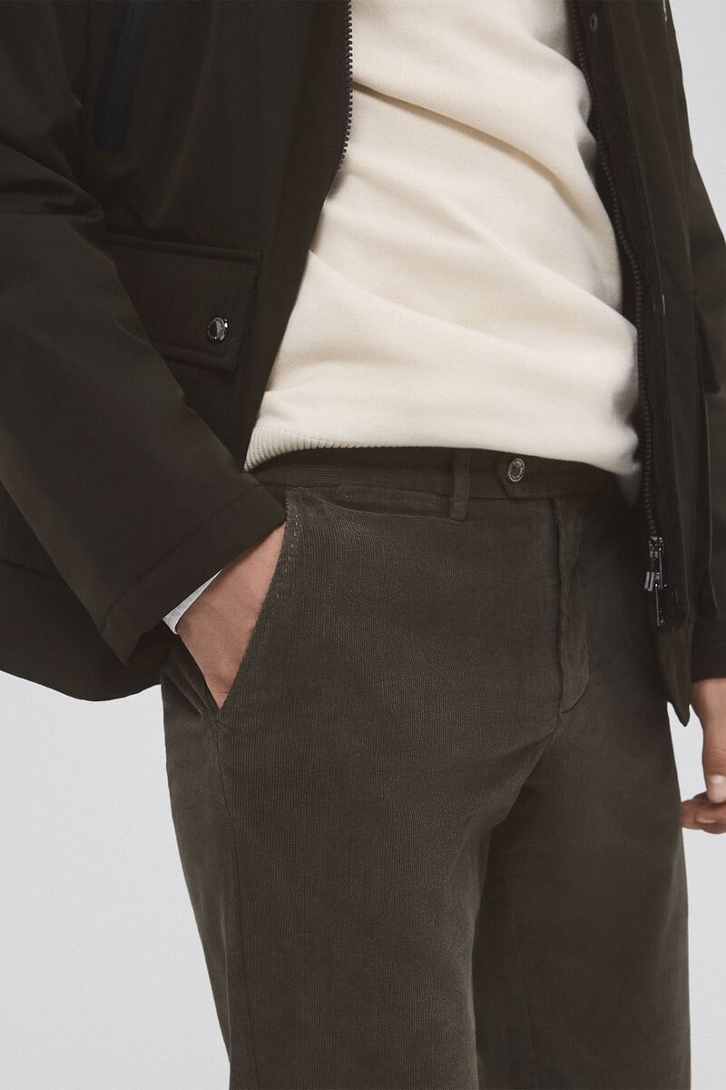 Cortefiel Pantalón chino premium flex regular fit ÚLTIMAS EDICIONES
