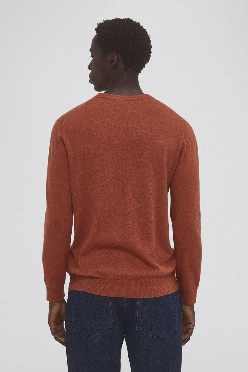 Cortefiel Jersey lana cashmere cuello redondo En oferta