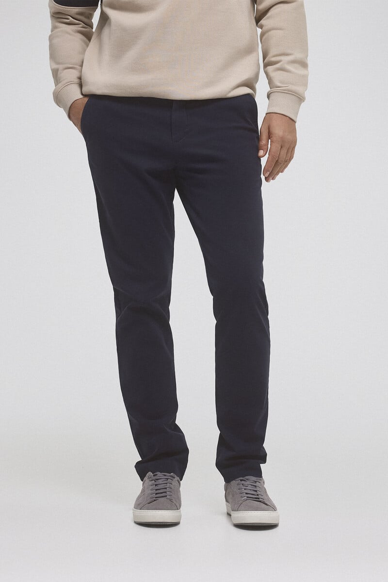 Cortefiel Pantalón chino premium flex slim fit Ofertas de temporada