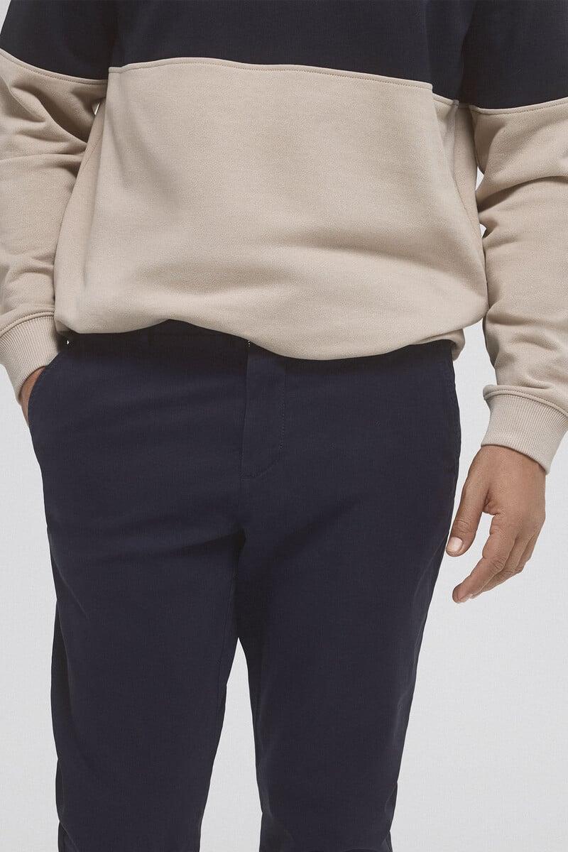 Cortefiel Pantalón chino premium flex slim fit Ofertas de temporada