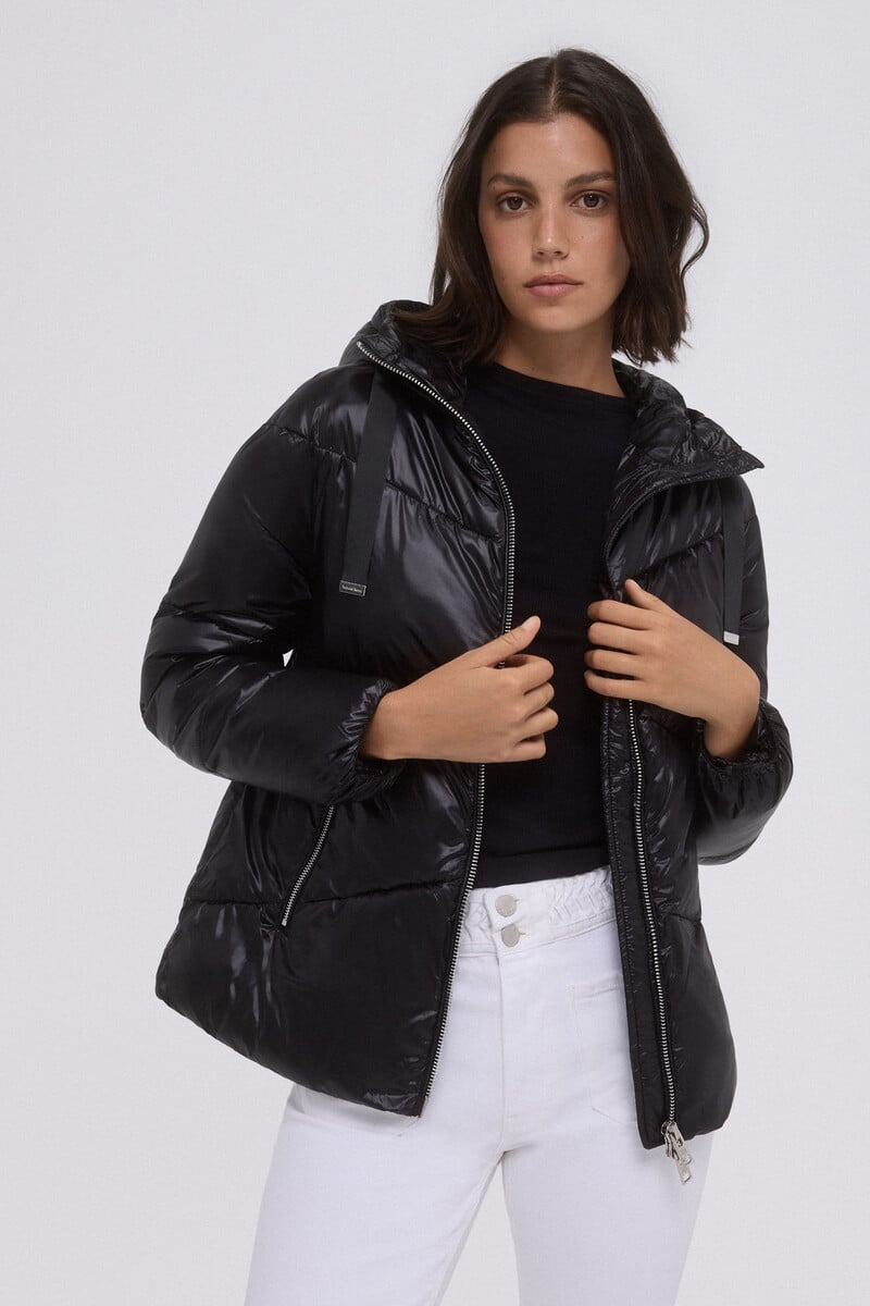 Cortefiel Parka corta capucha Ofertas
