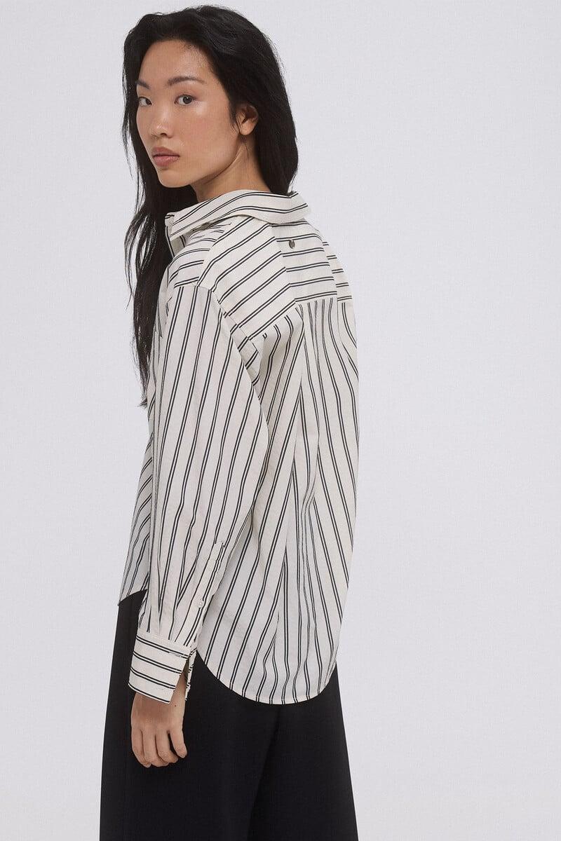 Cortefiel Camisa oversize rayas COMPRAR AHORA