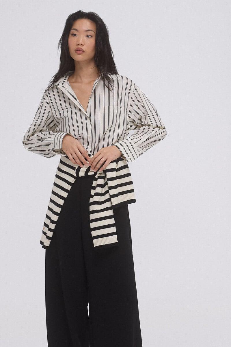 Cortefiel Camisa oversize rayas COMPRAR AHORA