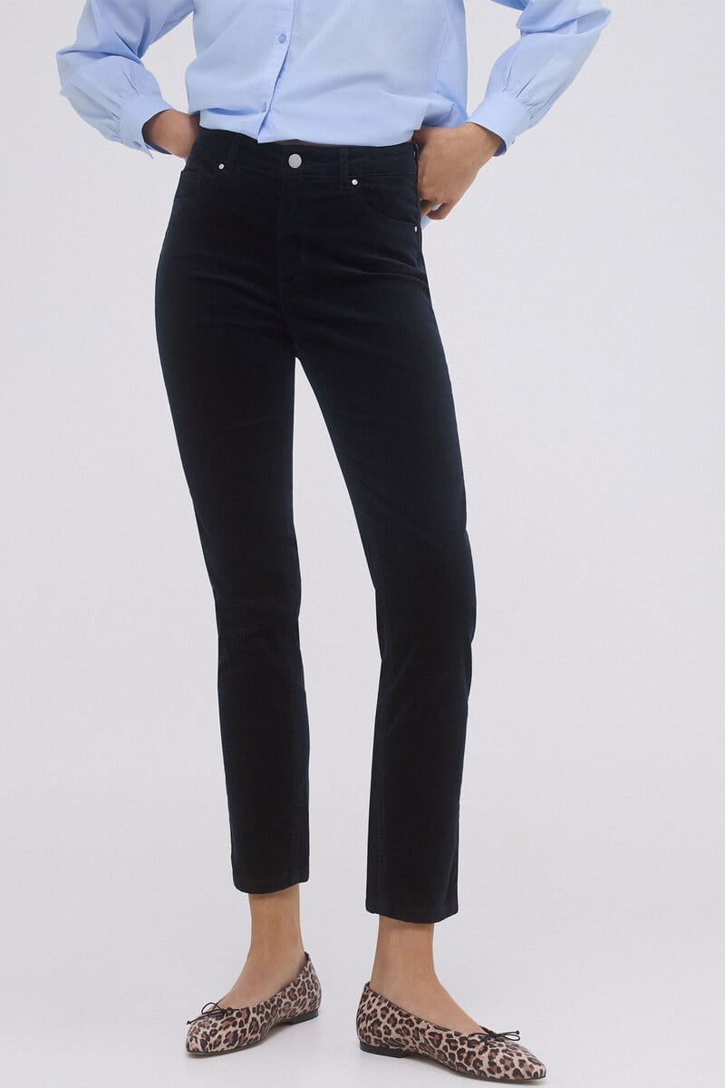 Cortefiel Pantalón terciopelo skinny fit Últimos 2 días