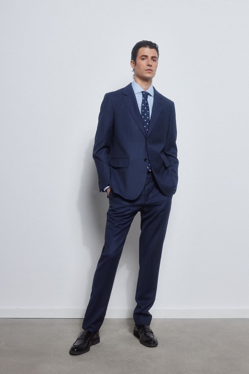 Cortefiel Americana ojo perdiz bi-stretch slim Promoción trimestral