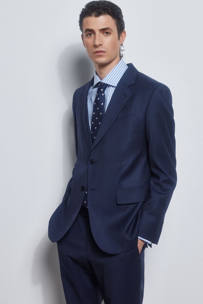 Cortefiel Americana ojo perdiz bi-stretch slim Promoción trimestral