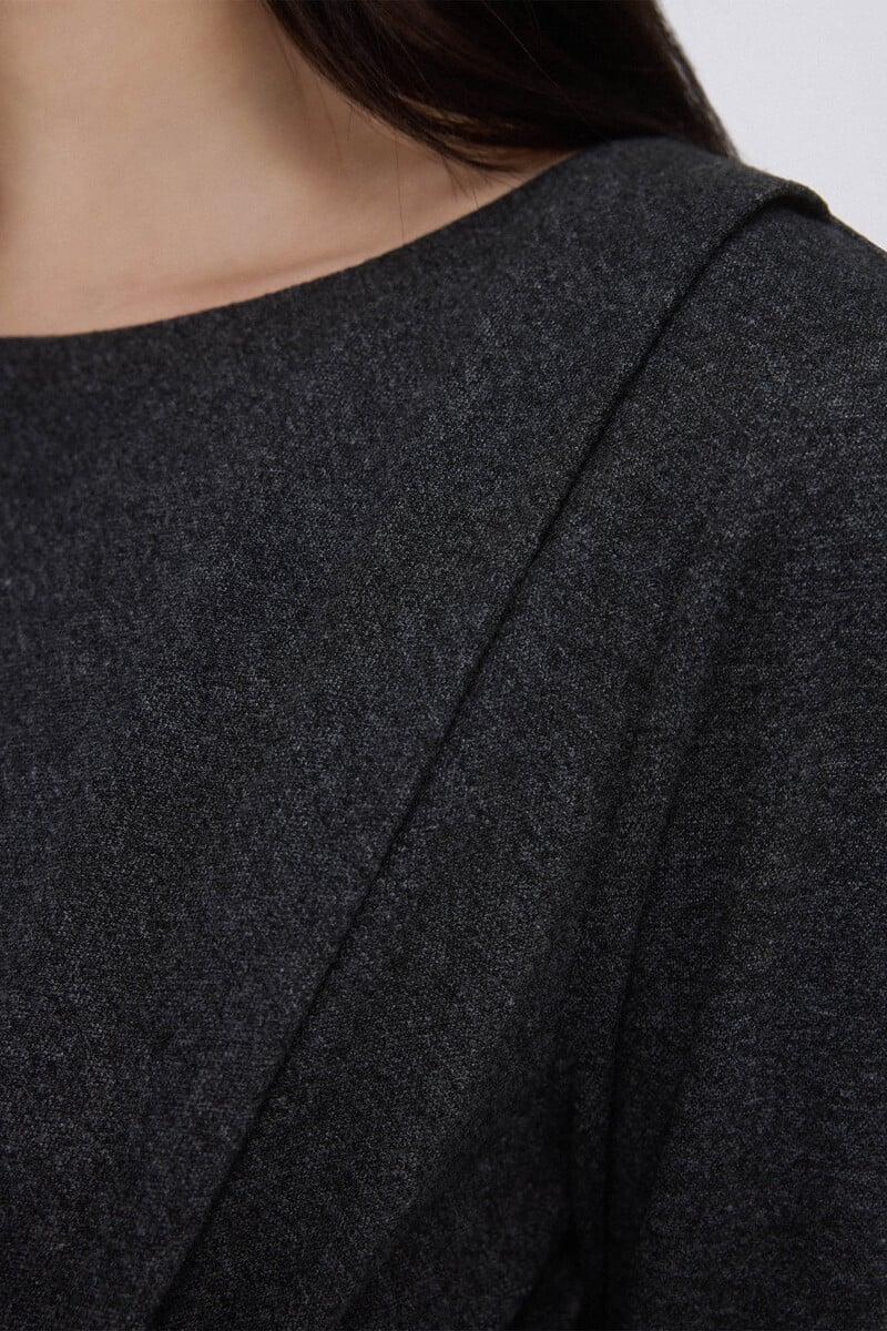 Cortefiel Vestido nudo midi Limitado a 3 días