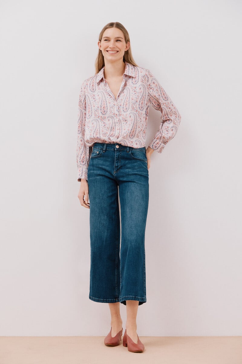 Cortefiel Camisa satinada Tienda