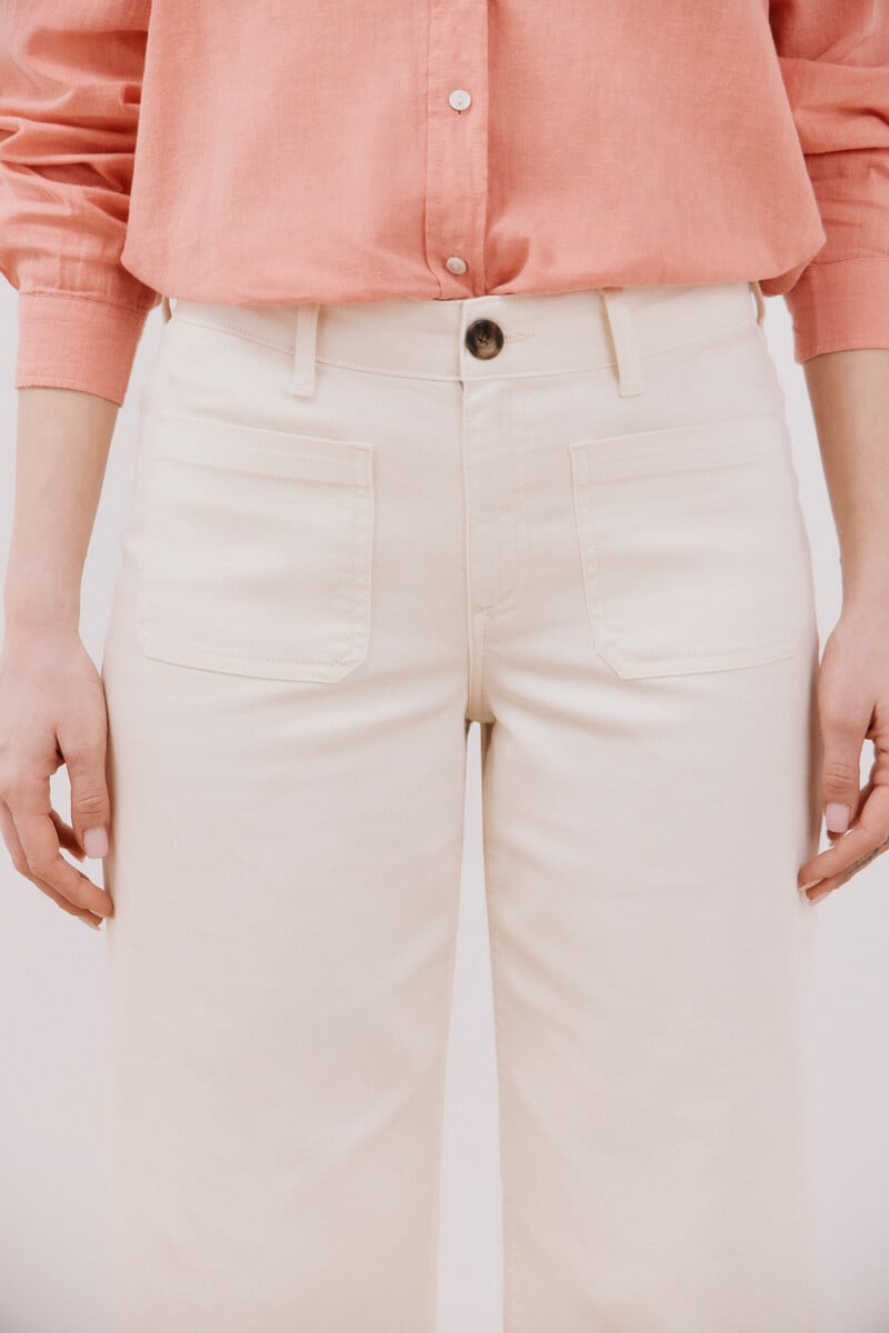 Cortefiel Jeans marine bolsillos tencel Envío gratis