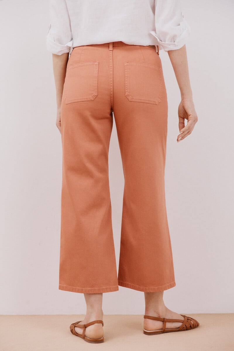 Cortefiel Jeans marine bolsillos tencel Últimos 3 días