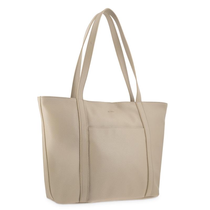 El potro Bolso shopping de El Potro color almendra-Siena Precio de fábrica
