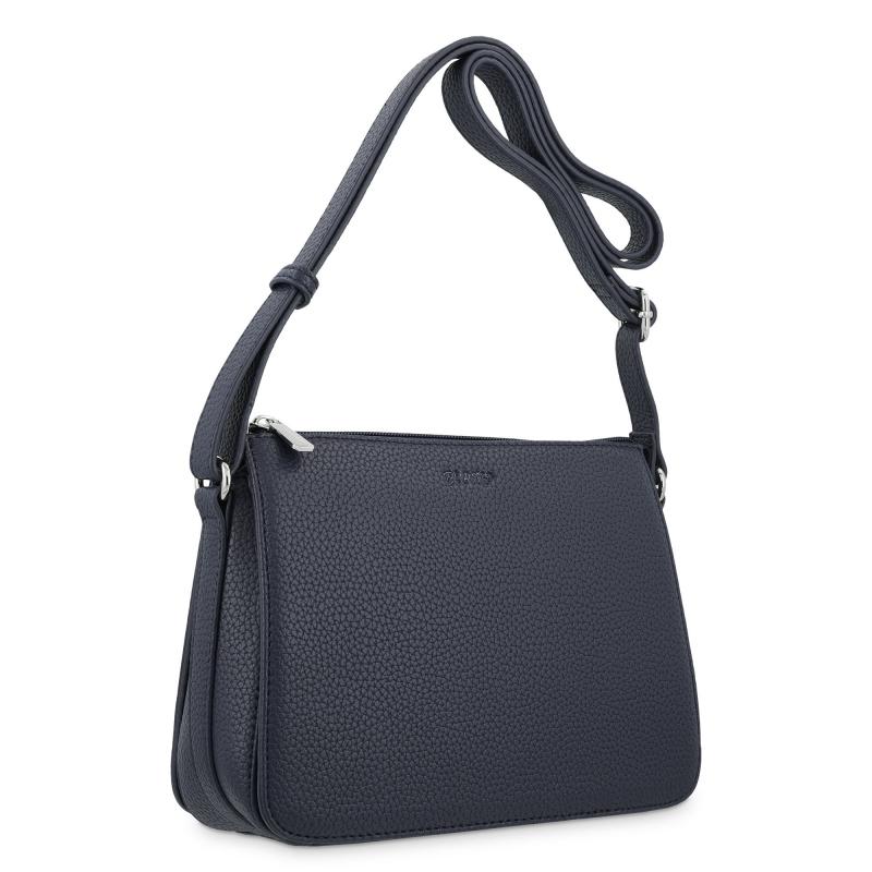El potro Bolso bandolera pequeña de El Potro color azul-Siena Rebajas de fin de temporada