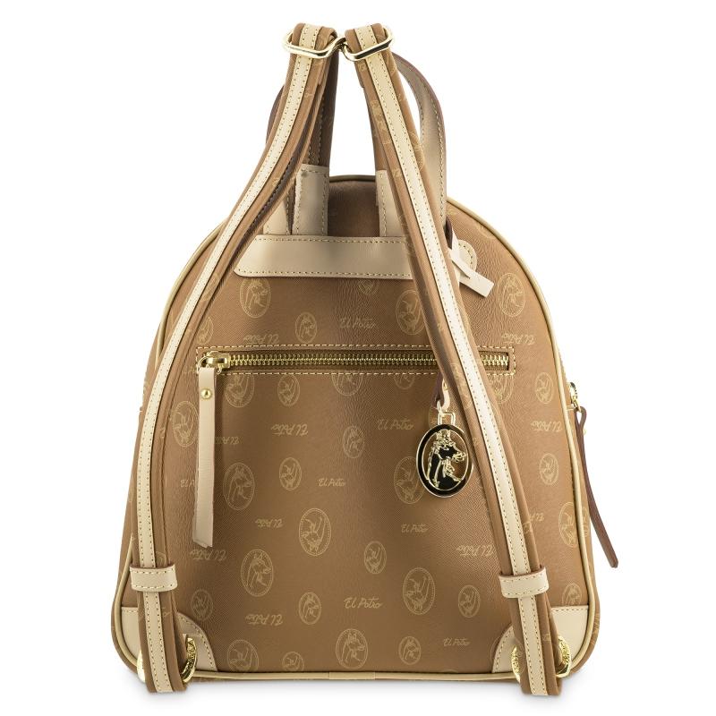 El potro Mochila mediana de color cuero-EL POTRO Solo queda un día