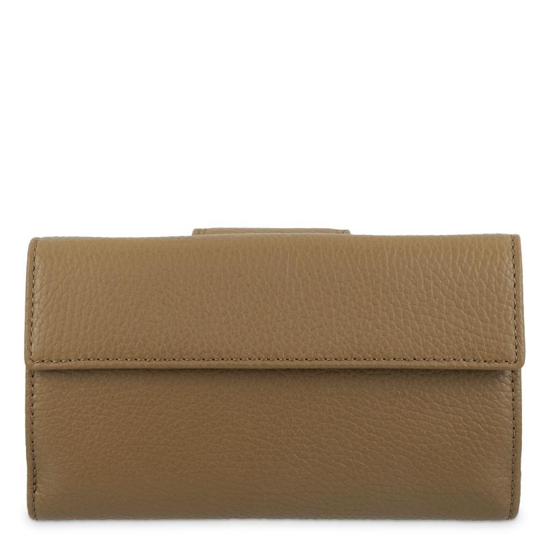 El potro Cartera de mujer grande en piel vacuno color cuero - I R I S Oferta especial