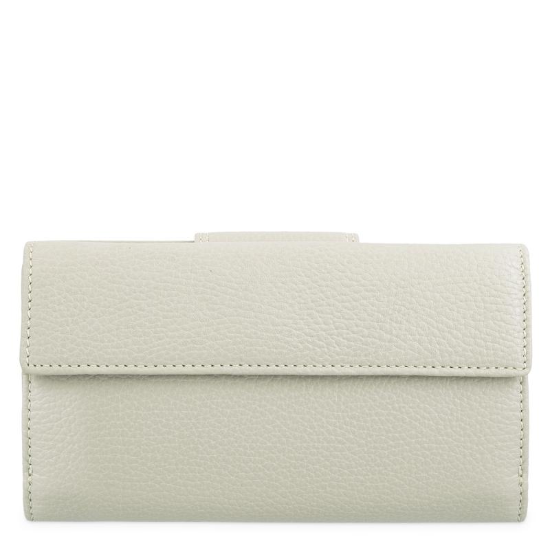 El potro Cartera de mujer grande en piel vacuno color beige - I R I S Envío gratis