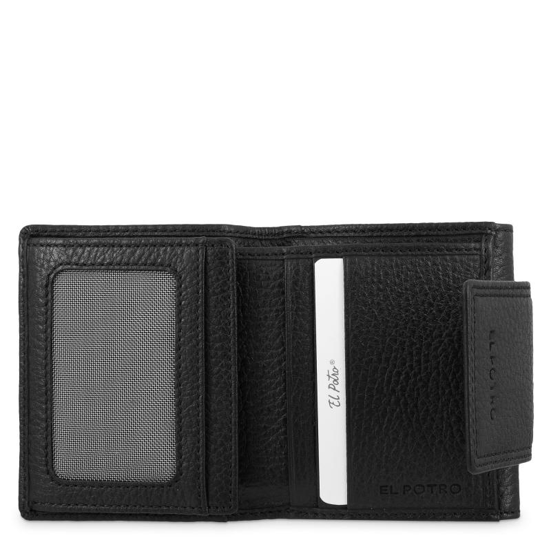 El potro Cartera de mujer pequeña en piel vacuno color negro - I R I S Últimos 2 días