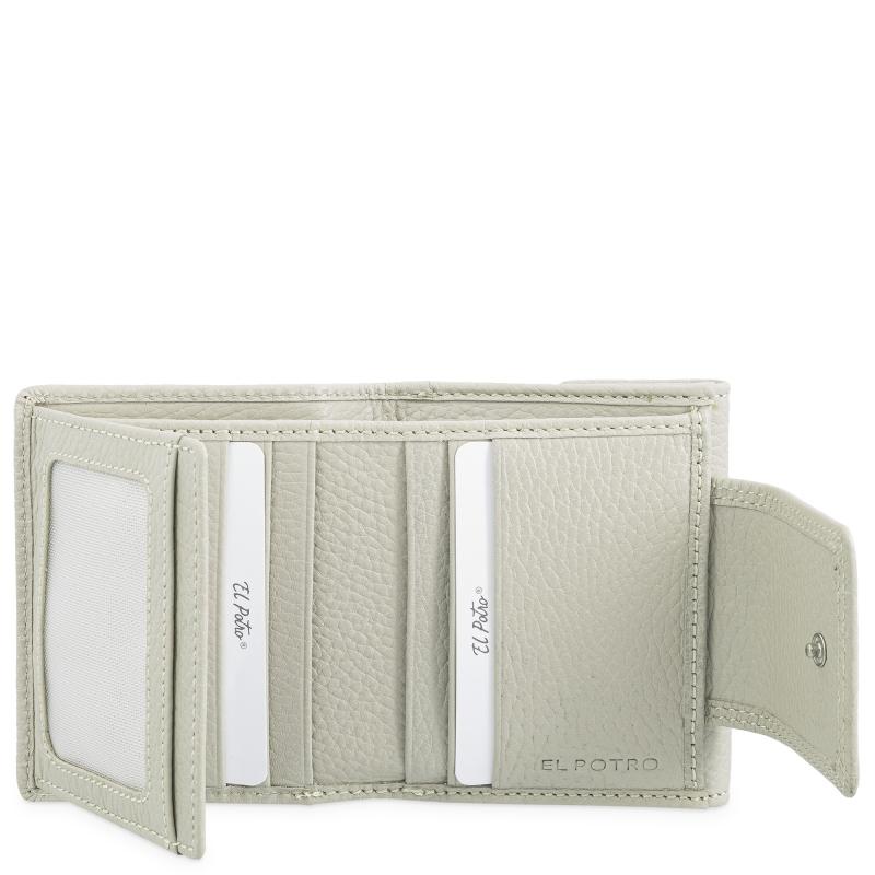 El potro Cartera de mujer pequeña en piel vacuno color BEIGE - I R I S Precio de fábrica