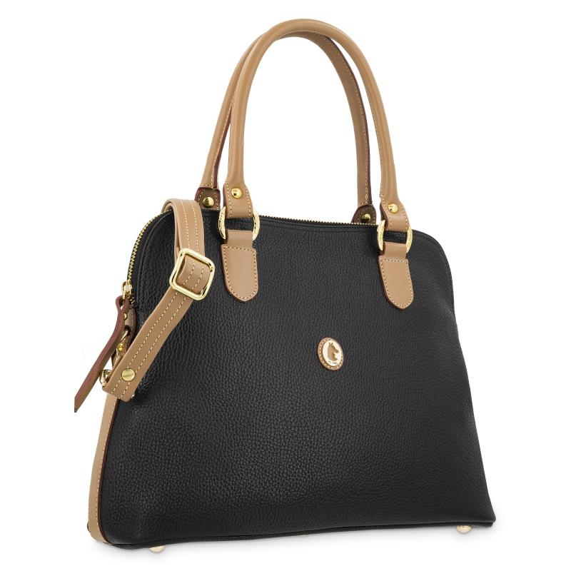 El potro Bolso bugatti de mujer en piel vacuno color negro- Oasis Promoción por tiempo limitado