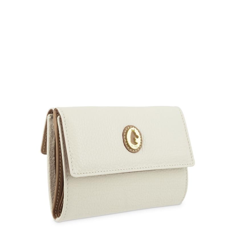 El potro Cartera mediana mujer en piel vacuno color ivory-El Potro Precios de Black Friday