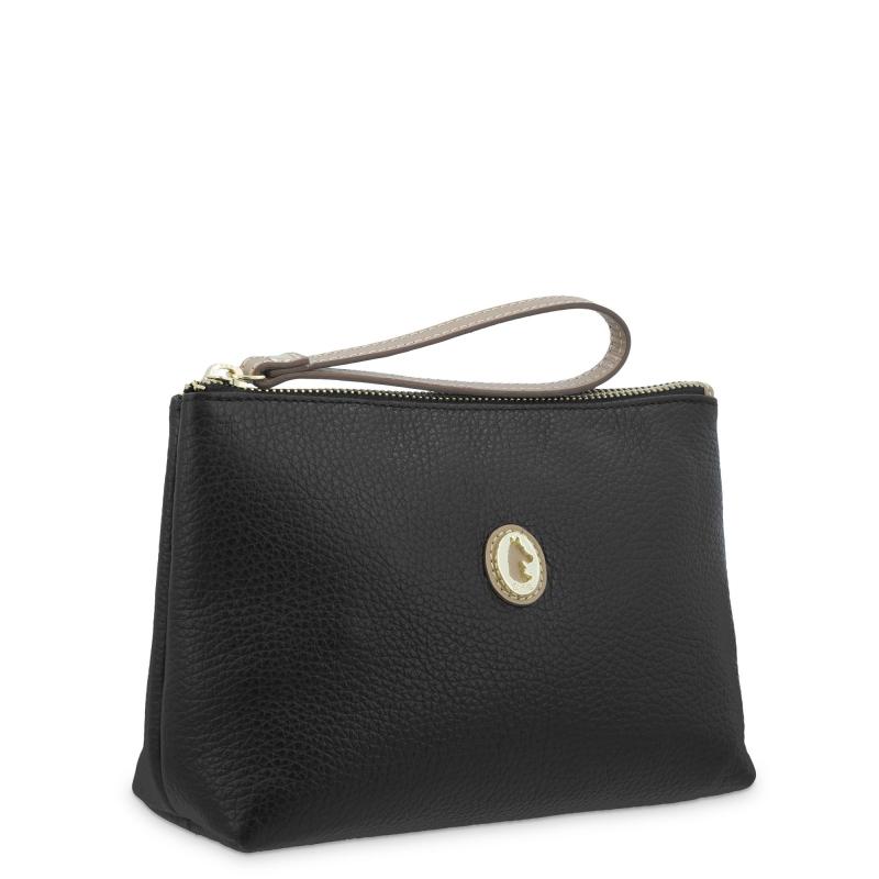 El potro Bolsa en piel vacuno color negro - El Potro Descuentos del mes
