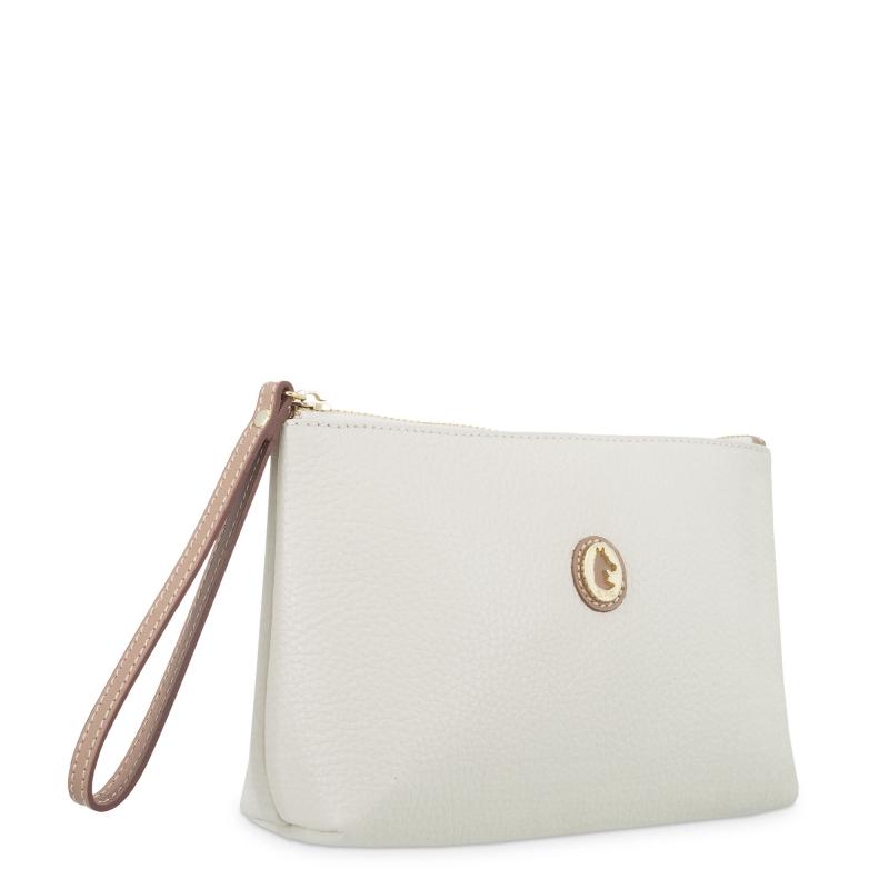 El potro Bolsa en piel vacuno color ivory- El Potro Oferta exclusiva