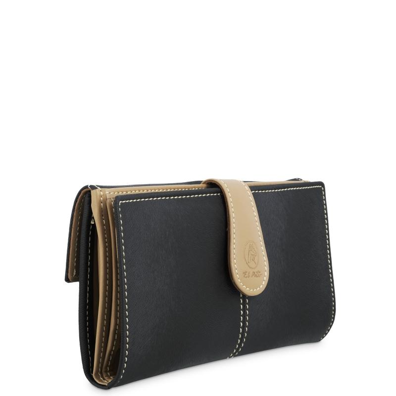 El potro Cartera grande mujer en color negro-base-El Potro En línea