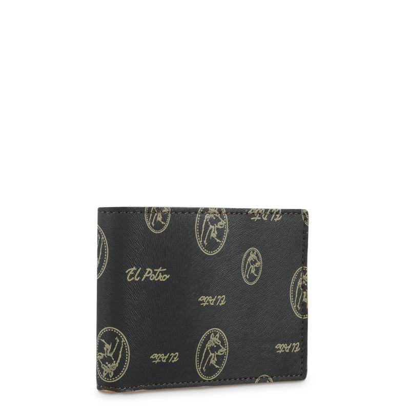 El potro Cartera con monedero interior color negro - El Potro Rebajas top