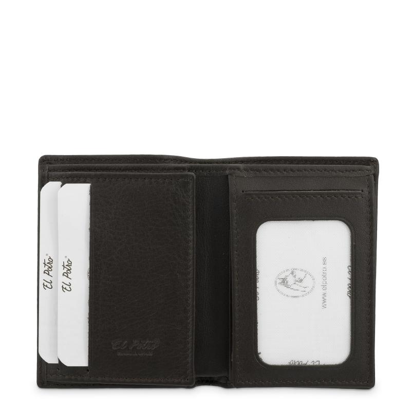 El potro Cartera tarjetero hombre en piel vacuno color marrón Elite-El Potro COMPRAR AHORA