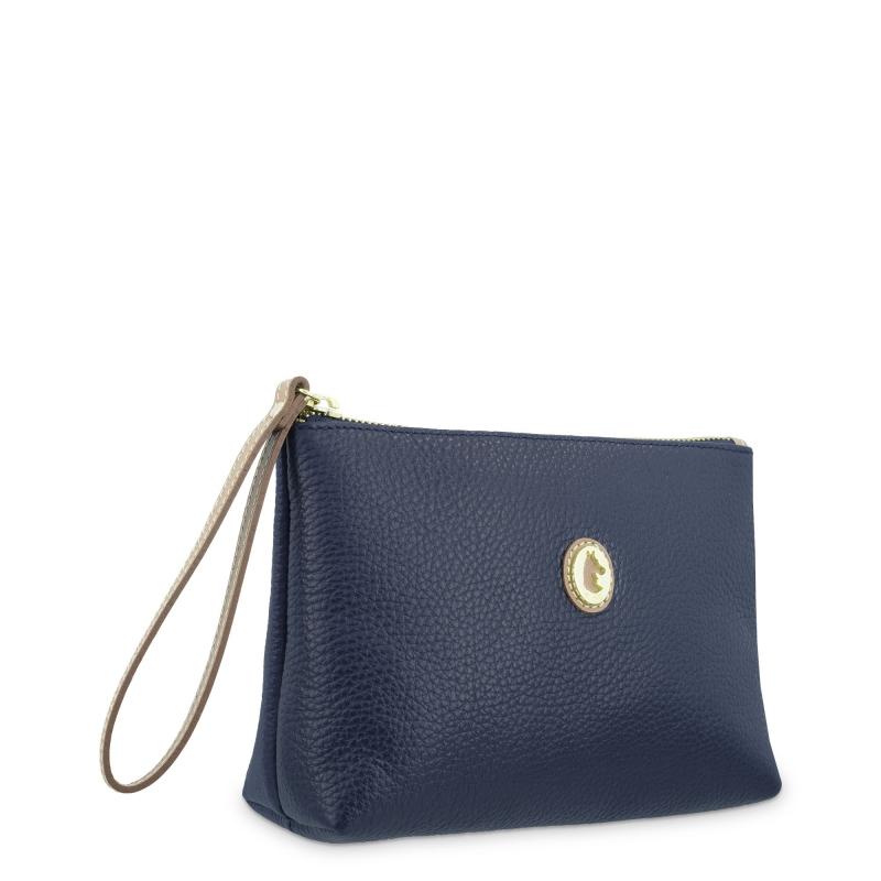 El potro Bolsa en piel vacuno color azul - El Potro Oferta especial de fábrica