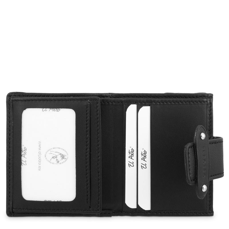 El potro Cartera pequeña mujer color negro casual- E L P O T R O Solo queda un día
