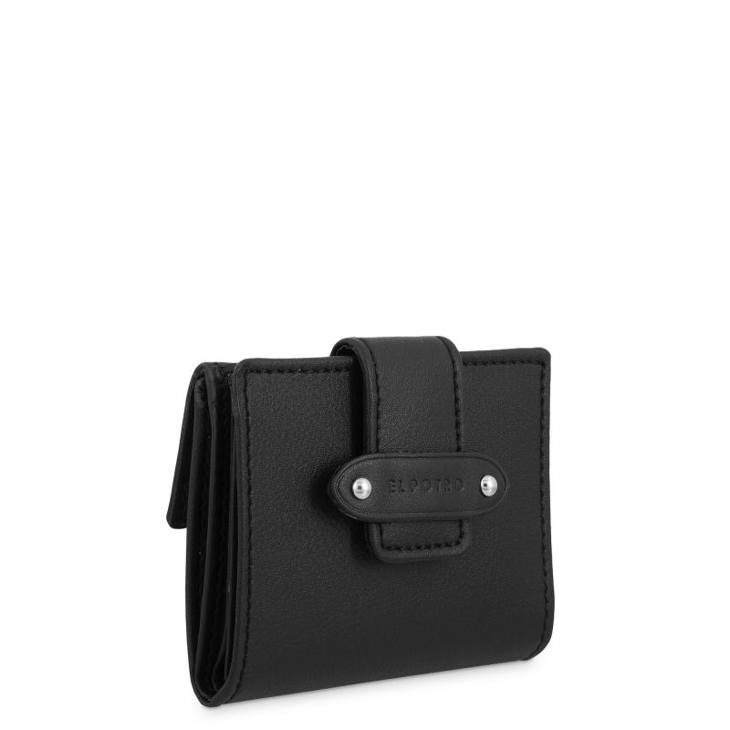 El potro Cartera pequeña mujer color negro casual- E L P O T R O Solo queda un día