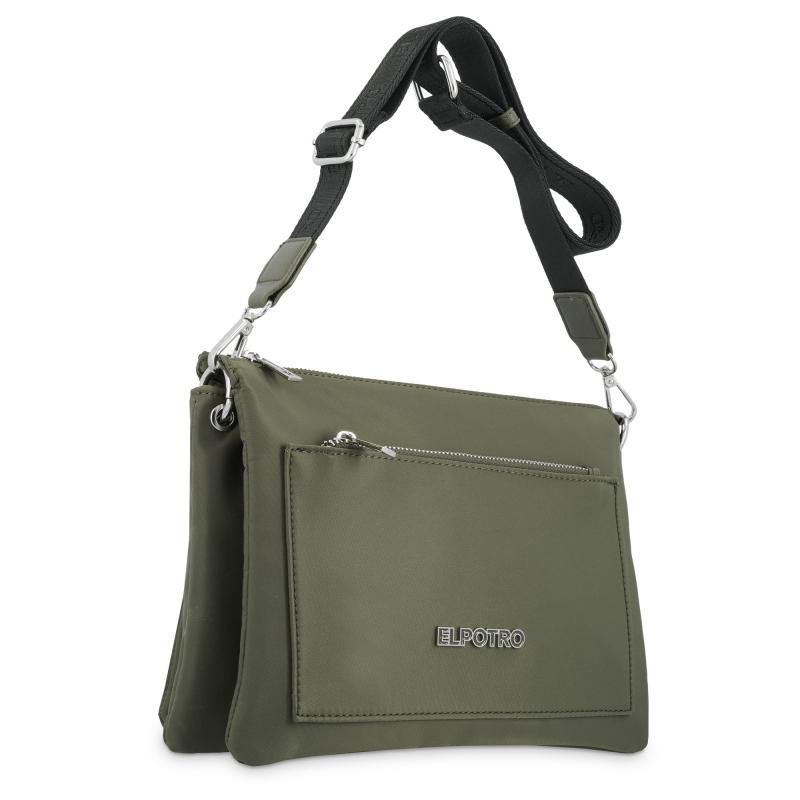 El potro Bolso macuto fuelle verde - EL POTRO Descuentos del mes