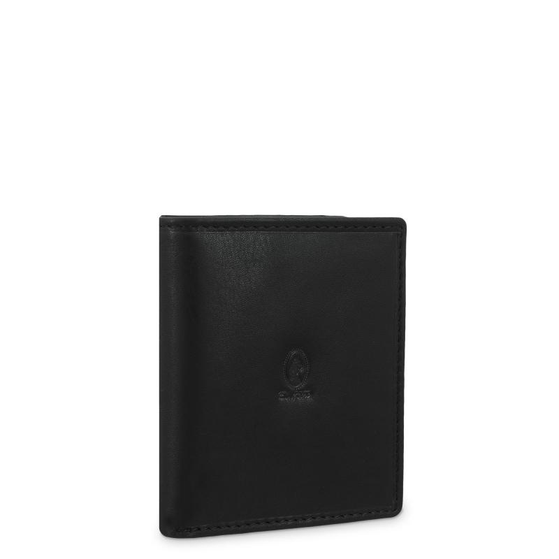 El potro Cartera de hombre con monedero exterior en piel vacuno color negro - Durango Último día