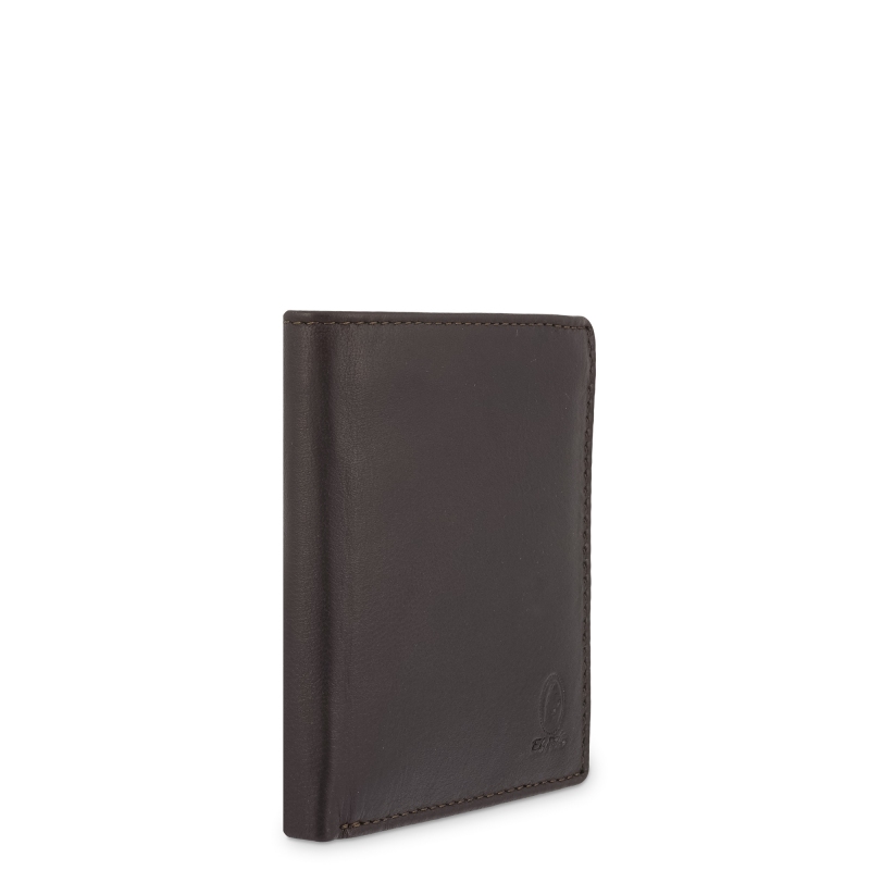 El potro Cartera hombre en piel vacuno color marrón - Roma Liquidación