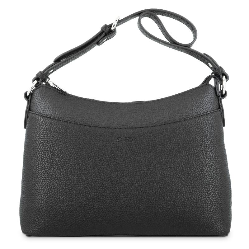 El potro Bolso góndola bandolera de El Potro color negro-Siena