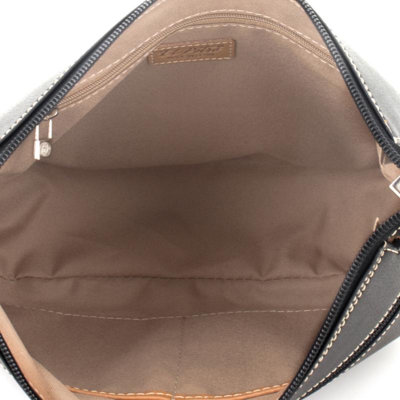 El potro Bolso bandolera góndola mujer color negro-Angula Ventas relámpago