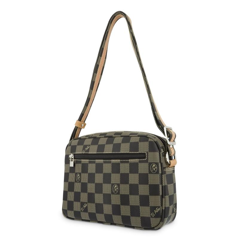 El potro Bolso bandolera mediano mujer color negro - Chess Liquidación