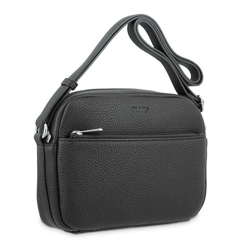 El potro Bolso bandolera de El Potro color negro-Siena Rebajas online