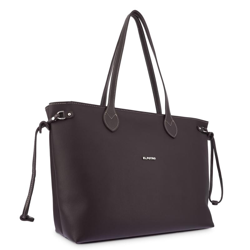 El potro Bolso Tote mujer color marrón - Angula Solo hoy