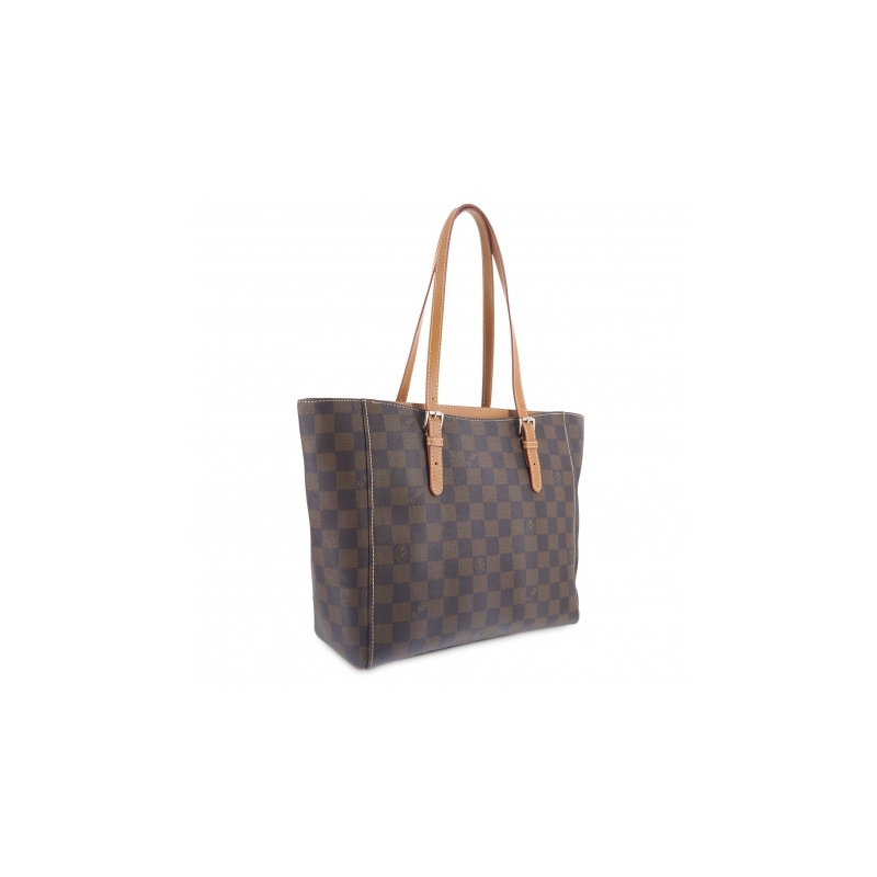 El potro Bolso Tote mujer en lona y piel vacuno color marrón - Chess Promoción trimestral