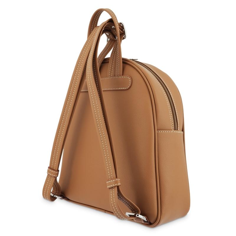 El potro Mochila mujer color cuero - Angula Descuento por venta flash