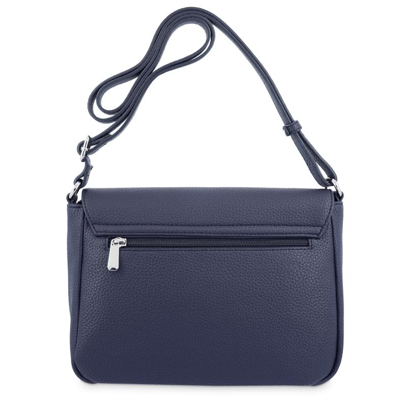 El potro Bolso solapa bandolera de El Potro color azul-Siena Rebajas de fábrica
