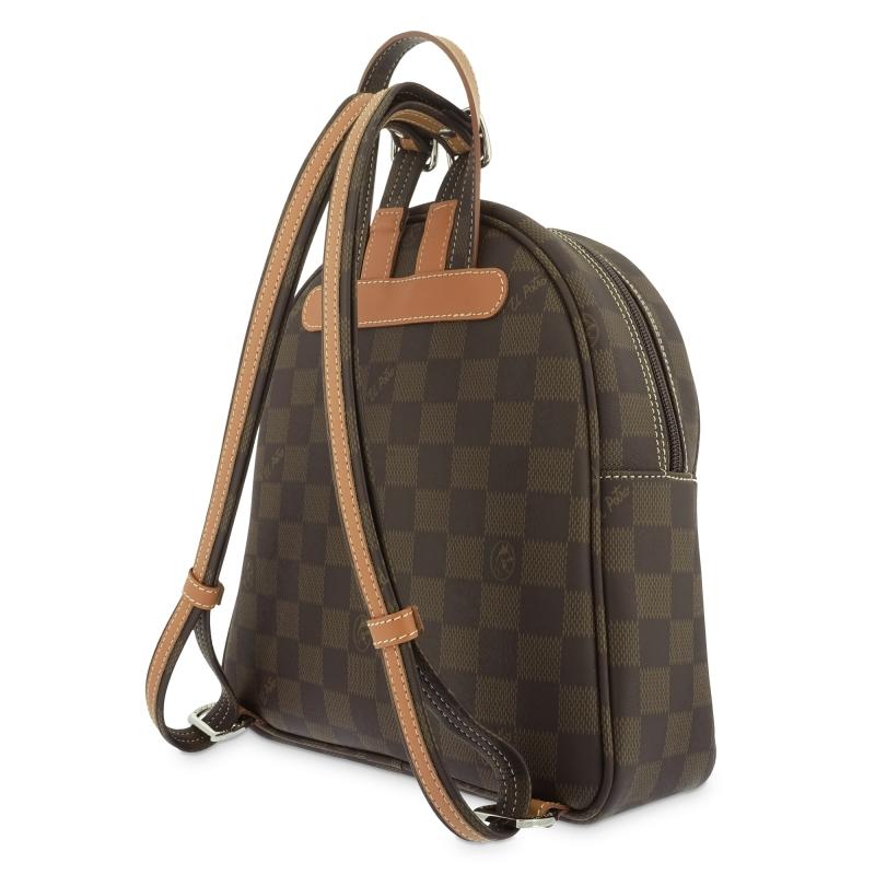 El potro Mochila mujer chess marrón-El Potro Mejor oferta