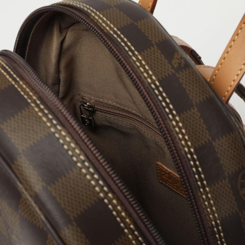 El potro Mochila mujer chess marrón-El Potro Mejor oferta